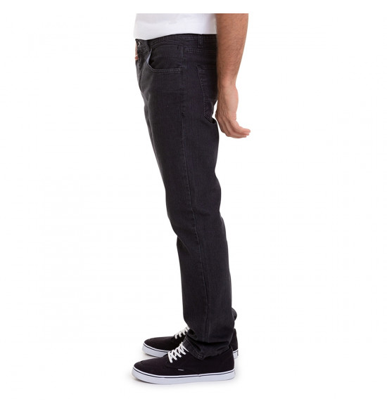 Calça Jeans Quiksilver Artor Black Denim - 3