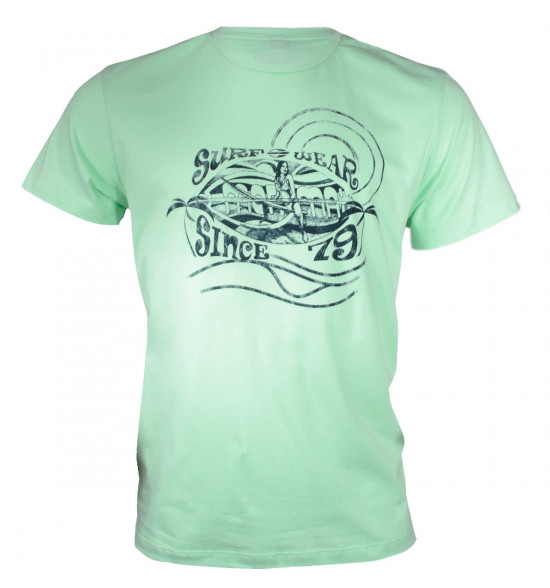 Camiseta Mormaii Lines Verde Neon LANÇAMENTO