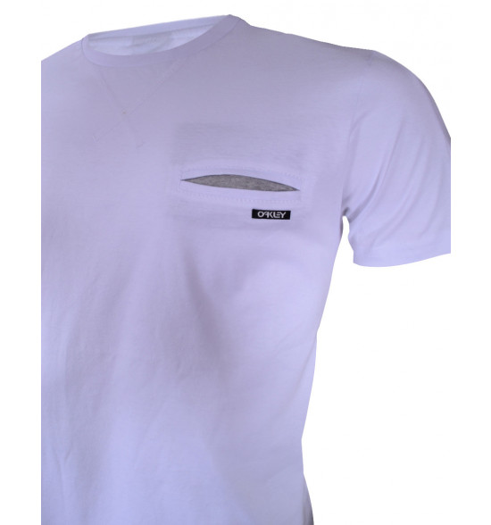 Camiseta Oakley Rhombus Branca - 2
