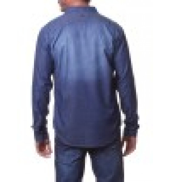 Camisa Jeans Mormaii Denim Blue Slim FIt PROMOÇÃO - 10