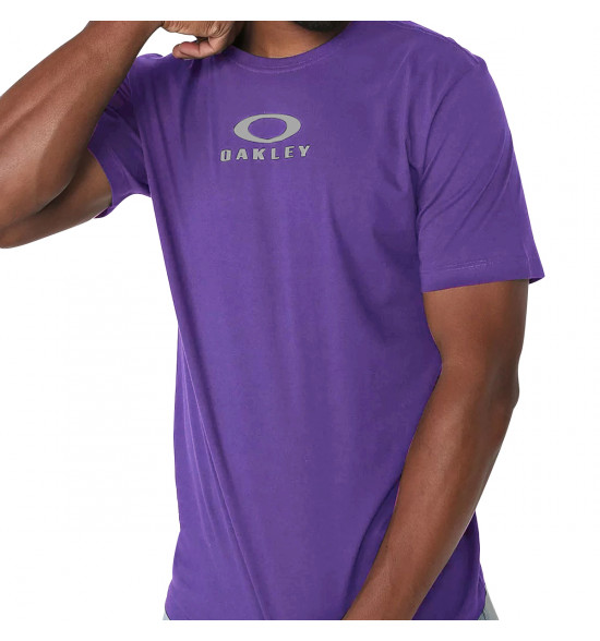 Camiseta Oakley Bark New Tee Purple - 3