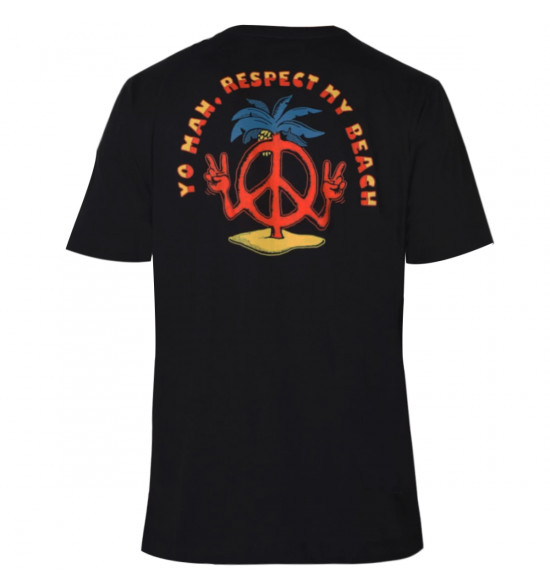 Camiseta Quiksilver Fantasy Beach Preto - 2