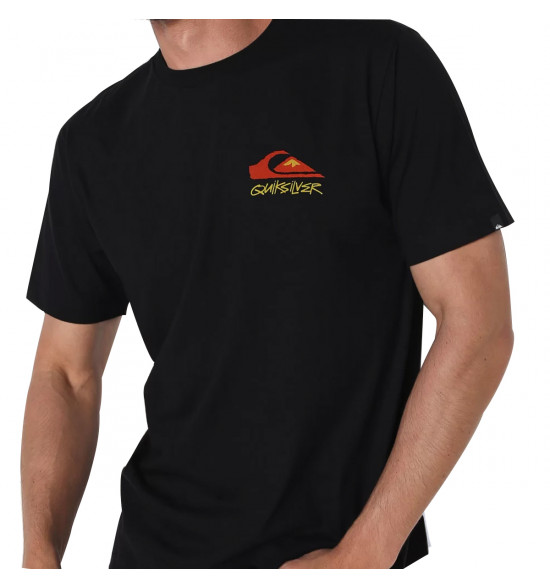 Camiseta Quiksilver Fantasy Beach Preto - 3