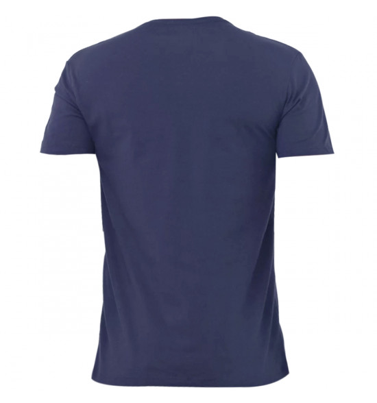 Rx Camiseta Alma de Praia Gola V Azul Marinho - 2