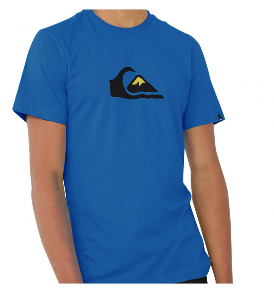 Camiseta Quiksilver Comp Logo Azul - 3