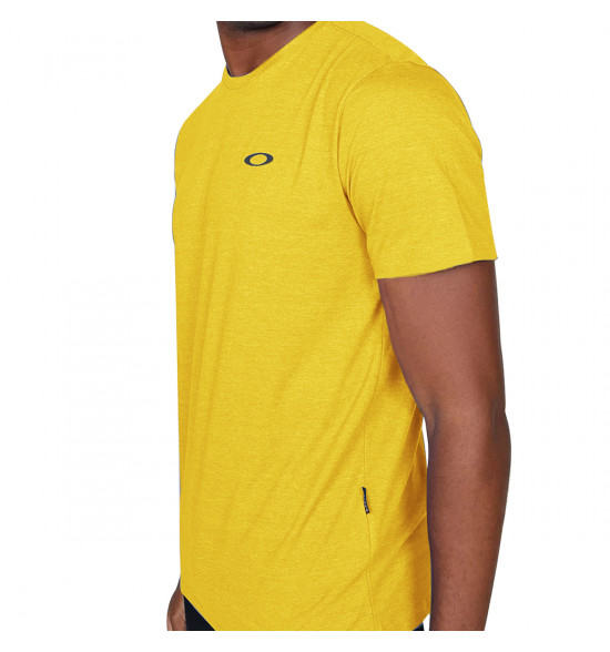 Camiseta Oakley Icon Tee Amarela - 3