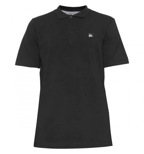 Camisa Polo Quiksilver Pima Cotton Preta