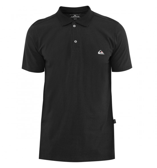 Camisa Polo Quiksilver Omni Preta