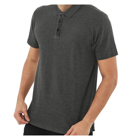 Camisa Polo Rip Curl Faded Black - 3