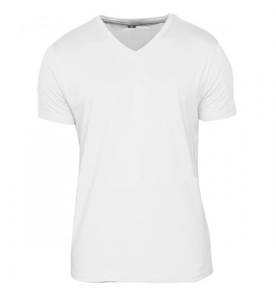 Rx Camiseta Alma De Praia Gola V Branca