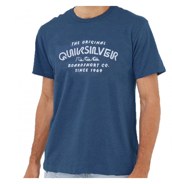 Camiseta Quiksilver Wilder Mile Azul - 3