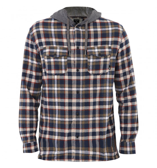 Jaqueta Quiksilver Snap Up Azul Ref 62.29.1202 KYE1