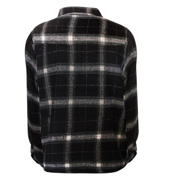 Jaqueta Mormaii Flanelada Xadrez Black com Forro em La - 2