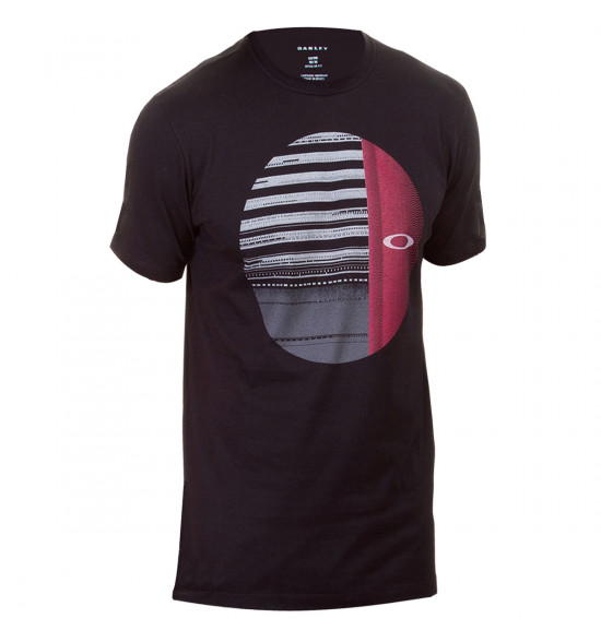 Camiseta Oakley Disrupted Ellipse Tee Preto