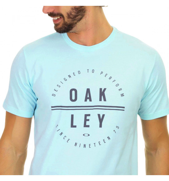 Camiseta Oakley DPT Circle Tee Azul - 3