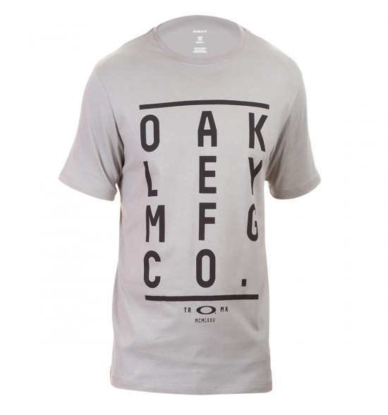 Camiseta Oakley Kerning Tee Cinza