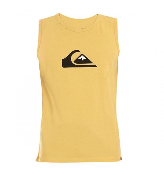 Regata Quiksilver Comp Logo Color Amarelo