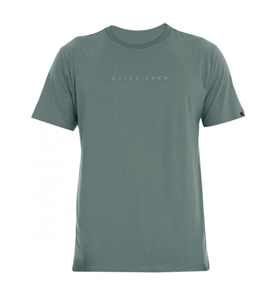 Camiseta Quiksilver Lettering Verde