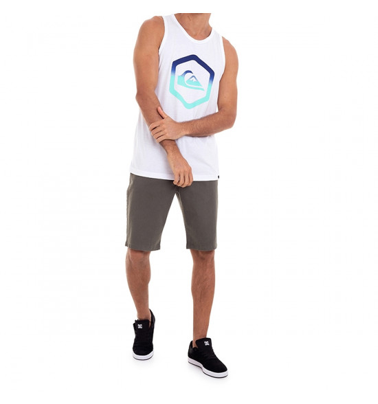 Regata Quiksilver Black Slab Branco - 3