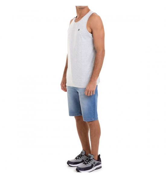 Regata Quiksilver Transfer Cinza Mescla - 3