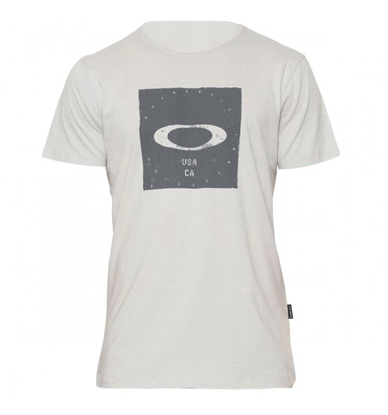 Camiseta Oakley Bolded Elipse Tee Cinza