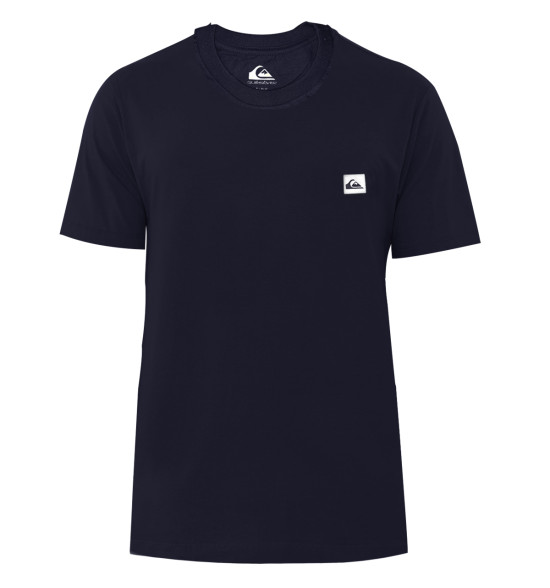 Camiseta Quiksilver Transfer Square Marinho