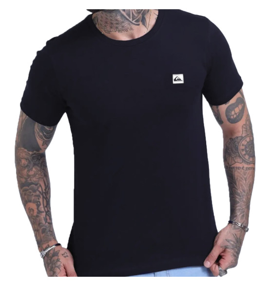 Camiseta Quiksilver Transfer Square Marinho - 3