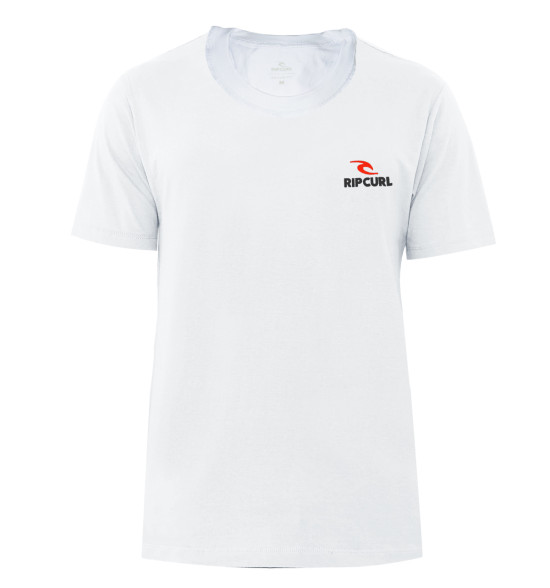 Camiseta Rip Curl Corporate Branco