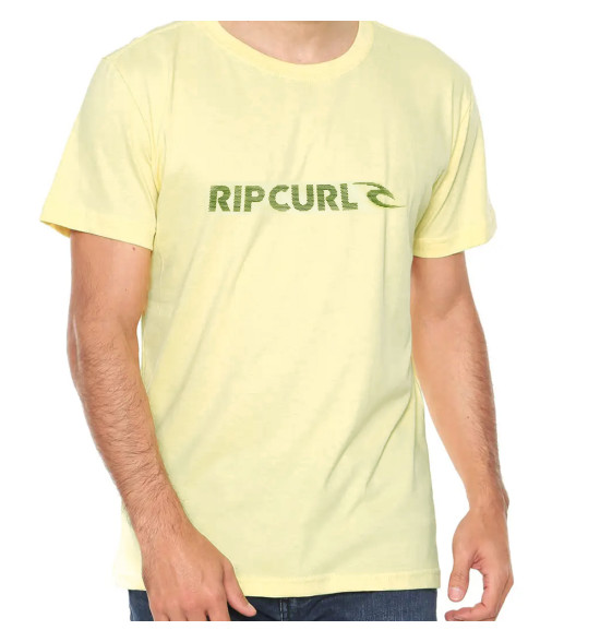 Camiseta Rip Curl New Icon Sphere Lemon Ice - 3