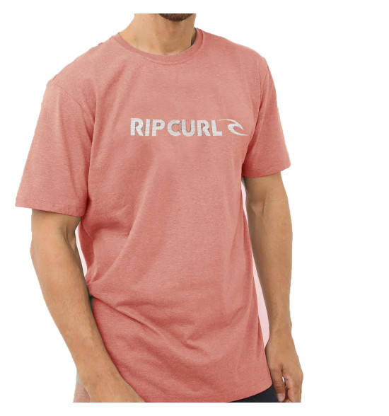 Camiseta Rip Curl New Icon Sphere Rose Sky - 3