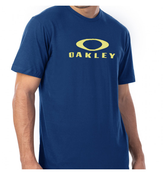 Camiseta Oakley O-Bark Tee Dark Blue - 3