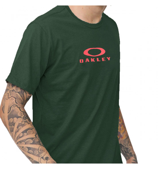 Camiseta Oakley Bark New Tee Shadow - 3