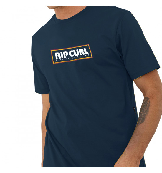 Camiseta Rip Curl Big Mumma Icon Tee Dark Navy - 3
