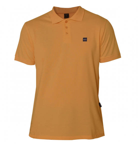 Camisa Polo Oakley Patch 2.0 Coffe Grounds