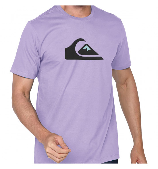 Camiseta Quiksilver Comp Logo Collors Lilas 2.0 - 3