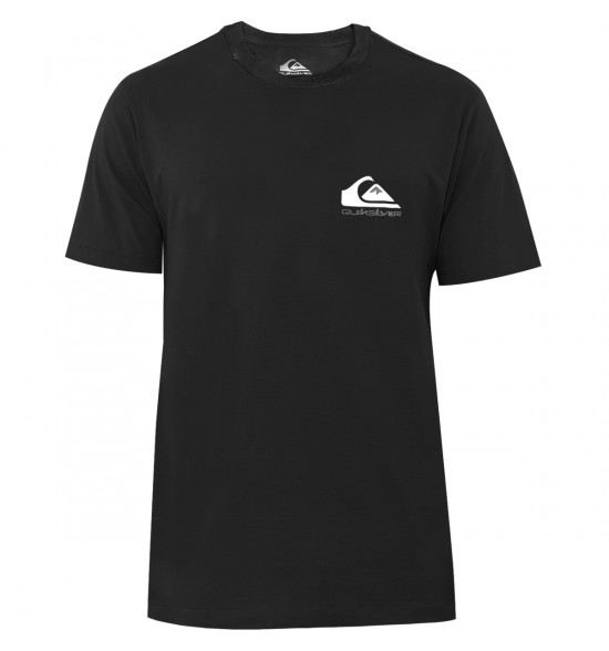 Camiseta Quiksilver Comp Logo Preta