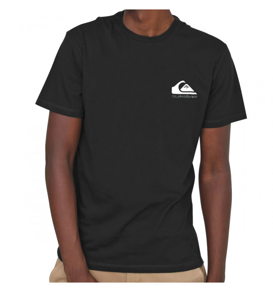 Camiseta Quiksilver Comp Logo Preta - 3