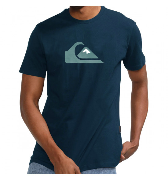 Camiseta Quiksilver Comp Logo Marinho - 3