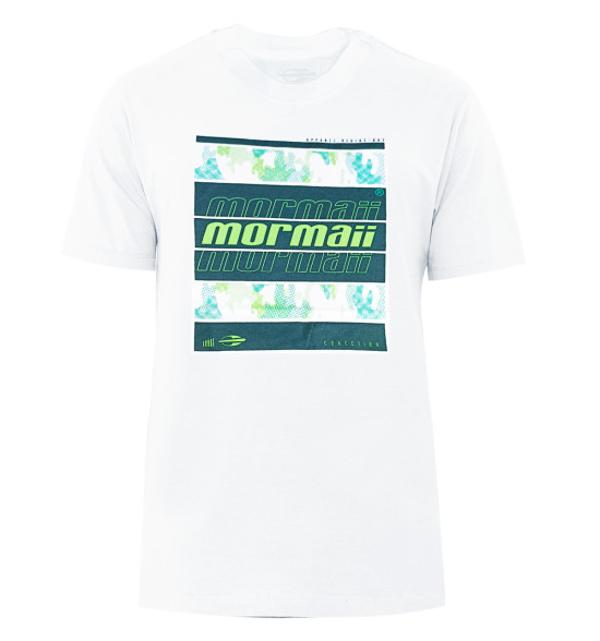Camiseta Mormaii Surf Branca e Verde