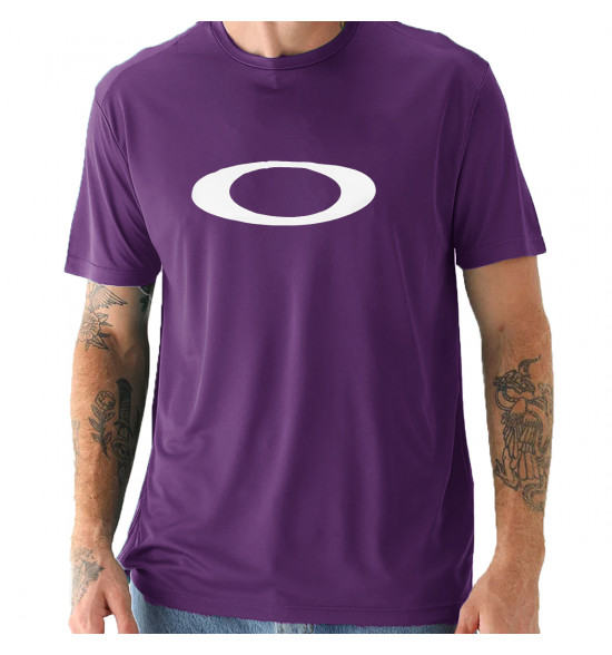Camiseta Oakley O Ellipse Tee Purple - 3