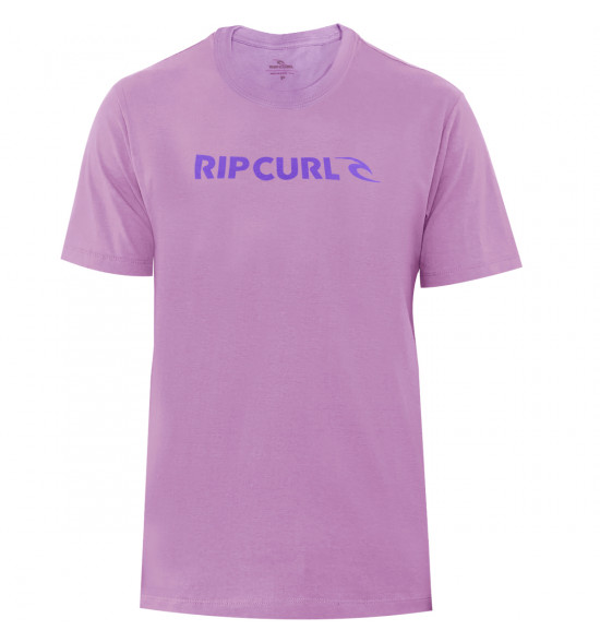 Camiseta Rip Curl New Icon Tee Lilac 