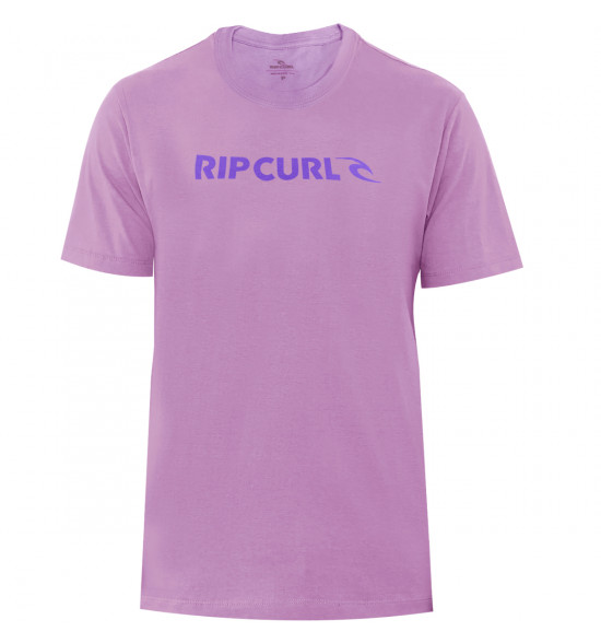 Camiseta Rip Curl New Icon Tee Lilac