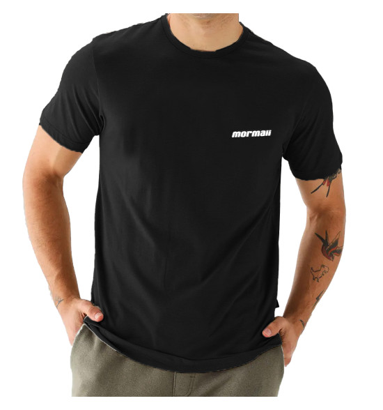 Camiseta Mormaii Letreiro Preta - 3