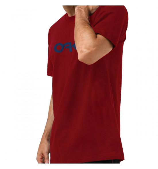 Camiseta Oakley Mark II Tee New Crimson - 3