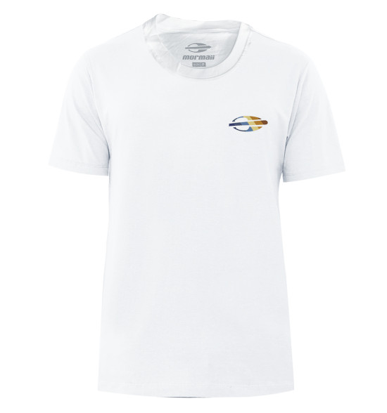 Camiseta Mormaii Logo Full Print Branca