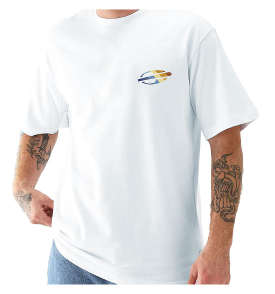 Camiseta Mormaii Logo Full Print Branca - 3