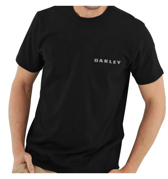 Camiseta Oakley Bark Tee Blackout - 3