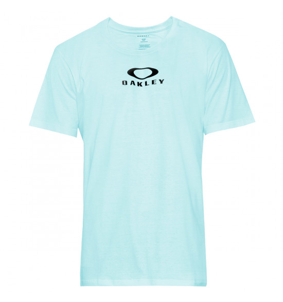 Camiseta Oakley Bark New Tee Turquesa