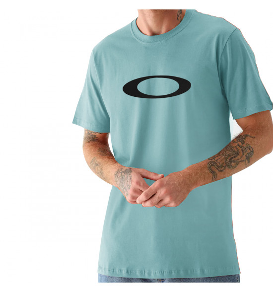 Camiseta Oakley O Ellipse Tee Sterling Blue - 3