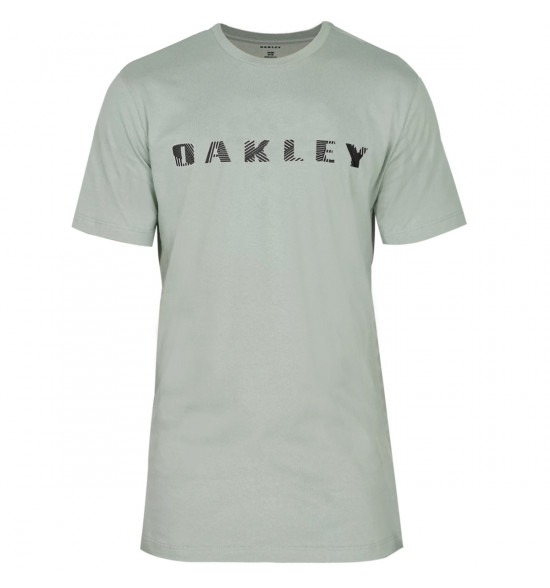 Camiseta Oakley Masc Mod Bark Pattern Cinza